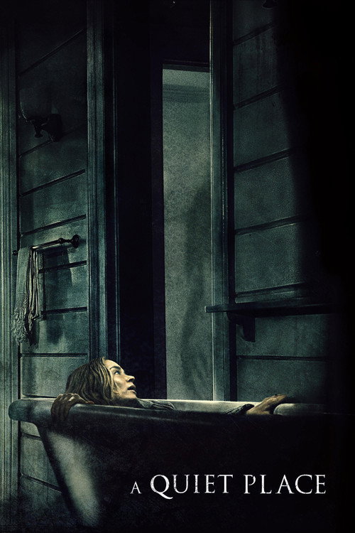 A Quiet Place (2018) film posteri